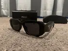 PRADA 17WS GENUINE MILANO SUNGLASSES - BLACK AND UNUSED