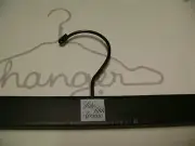 NEW SAKS FIFTH AVE BLACK 15" PANT TROUSER WOOD HANGERS SET 70
