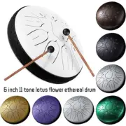 Mini Tone Steel Tongue Drum Healing Ethereal Drum For Relie f R1E0