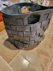 Honey Can Do Felt Wool Hamper