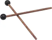 simhoa 2Pcs Drumsticks, Wooden Mallet, Xylophone Mallet, Percussion Instrument Parts