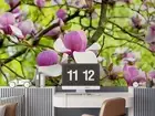 3D Floral Tree Landscape Self-adhesive Removeable Wallpaper Wall Mural