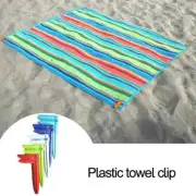 Beach Towel Clip Camping Mat Clothespins Sheet Holder Beach Mat Clamp