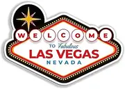 Las Vegas Magnet - Large Magnets for Fridge Car - Welcome to Fabulous Nevada Sign Souvenir (3" x 2")