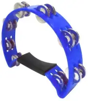 Performance Plus Headless Pro Church Quality Blue Rhythm Tambourine, 10" (HMT...