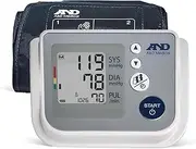 A&D Multi-User Digital Blood Pressure Monitor with Wide Range Cuff,
