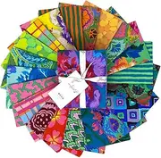 Bright - February 2024 Fat Quarter Bundle (20 Pieces) by Kaffe Fassett Collective for FreeSpirit (FB4FQGP.FEB24BRIGHT)