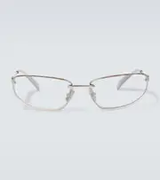 [Miu Miu] Miu Miu Oval sunglasses One Size silver
