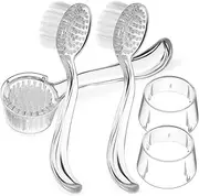 NOLITOY Nail Fingernail Scrubber Brush Ergonomic Handle and Dense Bristles for Clean Nails