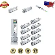 High-Speed 10G Multimode SFP+ Transceiver - 10 Pack with DDM, Energy Efficient