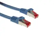 CAT6A Shielded Ethernet Patch Cables, Snagless, 10 ft, Blue