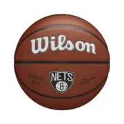 Balls basketball Wilson Team Alliance Brooklyn Nets WTB3100XBBRO Brownn