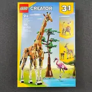 LEGO Creator 3 in 1 Wild Safari Animals Set Giraffe Gazelles or Lion Toy 31150