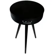 Alphasonik DECOR Home Bluetooth Speaker Table w/ Built-in Qi Wireless Charger
