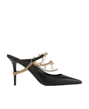 Jimmy Choo X Jean Paul Gaultier Bing pointed hallow heels 36,36.5 Black