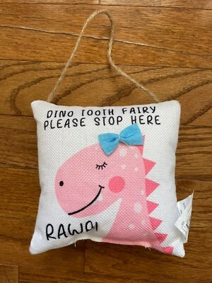 Personalized Hanging Tooth Fairy Pillow- Girls Unicorn
