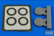 ARS7311 1:72 Aires Gloster Gladiator Wheels & Paint Mask