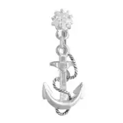 Body Accentz® Belly Button Ring Navel Anchor Body Jewelry Dangle 14 Gauge