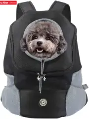 Puppy Travel Mesh Pet Dog Carrier Backpack Front Travel Portable Shoulder Bag