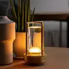 Cordless Table Lamp, LED Lamp with 2000Ma Battery, 3 Color Stepless Dimming, Lum