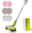 Cordless Electric Mop, Electric Spin Mop with LED Headlight and Water Spray NEW
