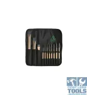 Rennsteig 11 Piece Chisel and Punch Tool Roll - RCP11