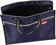 CALLARON Portable Document Bag Dual Oxford Briefcase for School Office Business Storage Durable File Organizer with Handle Versatile Tool Storage