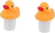 BESPORTBLE 2 pcs Cartoon Floating Dispenser for Pool Medicine Floater Fun for Easy Decoration for Swimming Pools Spas