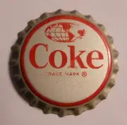 Vintage Coca Cola "World"..cork..unused..Soda Bottle Cap