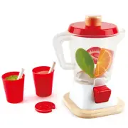 Hape Fruit Smoothie Blender Kids Wooden Pretend Kitchen Play Set Toy (Open Box)