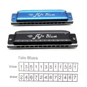 EASTTOP FALA blues harmonica 12hole diatonic aluminum comb blues harmonica