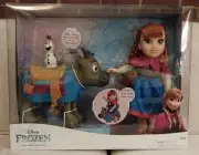 Disney Frozen~Anna, Sven & Olaf~ Rare Playset~New in Box~by Jakks Pacific~2019~
