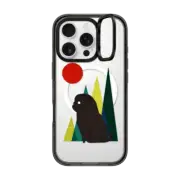 iPhone 16 Pro Impact Ring Stand Case MagSafe Compatible WAITING FOR YOU Pug
