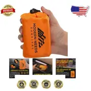 Thermal Blanket & Bivy Sack - Compact & Waterproof Survival Essential (4 Pack)