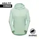 【Mammut 長毛象】 Selun FL Sun Hoody AF W 機能套頭連帽上衣 薄荷綠 女款 #1016-01410