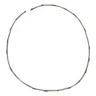 ForeverPRO WE01X25135 Gasket Door for GE Washer Dryer Combo