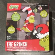 4.5 ft. LED Grinch with Candy Cane Inflatable