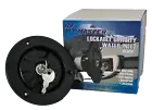 RV FLOMASTER LOCKABLE GRAVITY WATER INLET FILLER BLACK 25MM CARAVAN CAMPER PARTS