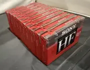 Sony HF90 Bulk Lot Blank Cassette Audio Tapes x10 New Sealed (Lot 2164)
