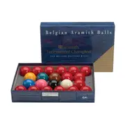 Aramith Tournament Billards/Snooker Pool Balls 2 1/16" 15 Red/Multicoloured Set