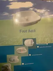 Foot Spa Foot Bath Ionic Detox Cleanse Spa with Basin NEW IN BOX ~ free shipping
