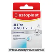 Elastoplast Ultra Sensitive Strips XL 5 Pack