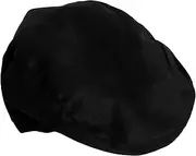 [BESPORTBLE] Chef Hat Unisex Kitchen Cooking Hat Chef Cap for Restaurants and Barbecues Prevents Hair Contamination Comfortable and Practical Design Black