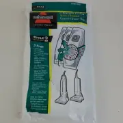 BISSELL VACCUM BAGS STYLE 2 Micro-Filtration Model 32013 / Pack of 3 New