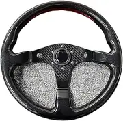Car Universal All Carbon Fiber Steering Wheel 14 Inch Flat Sesame Racing Steering Wheel Volantes ﻿