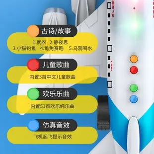 楓林宜居 兒童益智大號飛機玩具慣性仿真客機模型寶寶早教航空飛機地攤批發