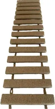 Cat Climbing Frame Bridge, Pet Furniture Cat Step,Sisal Rope Bridge,Cat Climb...