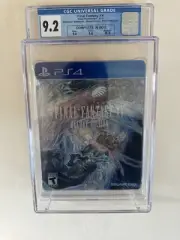 CGC Graded 9.2 Final Fantasy XV Deluxe Steel-book Edition PS4 CIB
