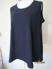 NWT Taking Shape navy Petite Easy Wear Tank- plus sizes XS - S - M- L