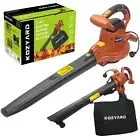 KOZYARD 3-in-1 3000W Electric Leaf Blower Vacuum Mulcher Hand-Held Leaf Vac